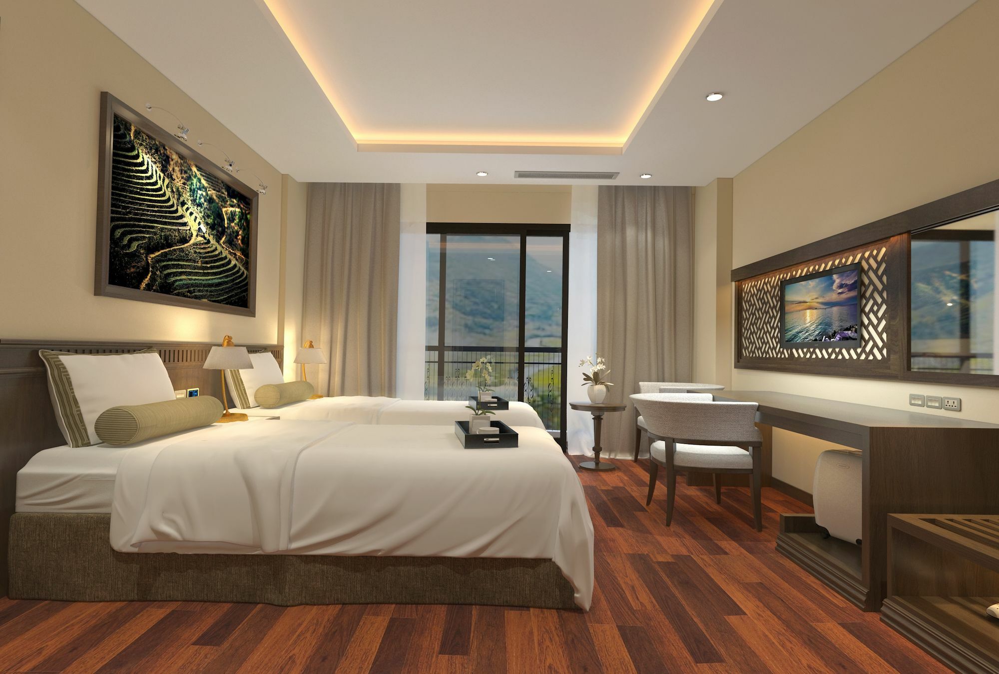Sapa Relax Hotel & Spa Exterior foto